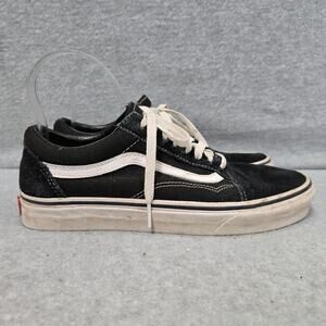 Vans Sk8 Classic Low Top Black And White Sneakers